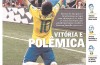 Brazil’s newspaper front pages after opening victory