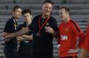 Wayne Rooney & Louis van Gaal share a sweet cuddle during training