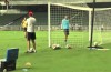 Zlatan Ibrahimovic scores another outrageous back heel volley during training