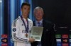 Reunited: Ronaldo reacts to seeing Sir Alex Ferguson after Super Cup win