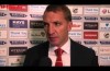 Brendan Rodgers post Manchester City interview