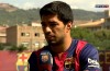 Dressed in a Barca shirt, Luis Suarez’ happy to “feel like a footballer again”