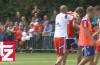 Intense – Pep Guardiola man-handles Thomas Muller in Bayern training