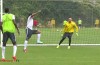 Fit again Radamel Falcao scores fantastic scissor kick during Monaco training