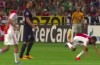 Ajax’s Ricardo van Rhijn’s fails miserably to block Zlatan Ibrahimovic run