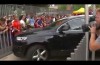 Thomas Vermaelen making a real pigs ear of getting into the Barcelona car park