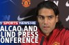 Radamel Falcao and Daley Blinds’ first interviews as Manchester United players