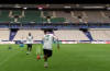 Raphael Varane with a delicious touch in training