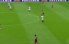 Xabi Alonso almost scores from his own half against Hannover