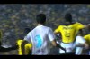 Santos’ Leandro Damiao pulls his own shirt in shameful ploy to win free kick