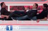 Bath time! Jamie Redknapp and Robbie Fowler reenact their John Barnes bathing rituals