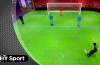 Owen Hargreaves finds the top corner with rabona goal during BT Sport rehearsals