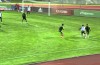 Paco Alcacer with a superb spinning back heel finish in Spain training