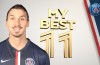 Zlatan “The God” Ibrahimovic picks his all time best XI with a description for each pick