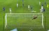 Guillaume Gillet’s wheels off in premature goal celebration after sublime save by Costil