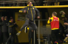 Lift off!! Jurgen Klopp celebrating Gundogan’s winner vs Hoffenheim