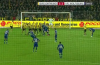 Kevin De Bruyne’s cheeky free kick finds a gap in weak Dortmund wall