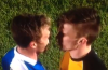 Bristol Rovers’ Lee Marshall booked for kissing opposition player on the lips