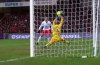 Jonas Lössl’s superb save to deny Zlatan during Guingamp’s 1-0 win over PSG