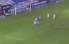 Deportivo La Coruna’s Luis Farina with a glorious winner vs Elche