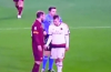 Jeremy Menez gives De Rossi a cheeky flick to the balls