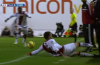 Rayo Vallecano’s Quini takes out his own manager with two-footed tackle