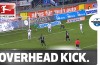 So close! Paderborn defender Rafa almost scores terrific overhead kick from acute angle