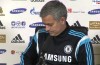 Just as Mourinho is about to open up about Thierry Henry his phone rings during presser