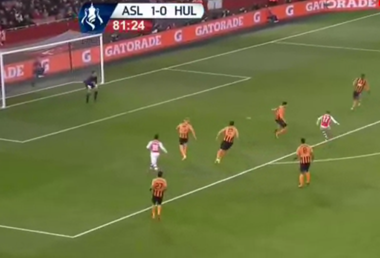 Alexis Sanchez’ tidy finish during Arsenal’s 2-0 FA Cup win over Hull