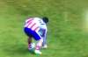 Angry Arda Turan lobs his boot at a linesman during Atletico’s 3-2 loss to Barca