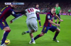 Arda Turan’s sublime nutmeg on Pique in all it’s slow-mo glory