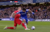 Diego Costa’s penalty shout after Martin Skrtel’s tackle in the box