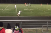 High school player scores ridiculous 40-yard front flip throw-in