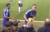 John Terry scares Spurs fan by pretending to lob the ball at him