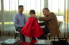 Cristiano Ronaldo’s bashful son interrupts interview wearing Superman costume