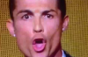 Ronaldo celebrates winning third Ballon d’Or with bizarre noise