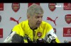 Arsene Wenger cracks a joke about the Szczęsny smoking in the shower incident