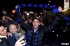 Lukas Podolski mobbed by Inter fans as he arrives on loan in Milan