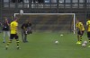 Marco Reus & Bastian Schweinsteiger mimic Ronaldo free kick stance in cross bar challenge