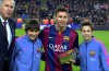 Leo Messi presented with award for becoming La Liga’s all-time leading scorer before Atletico game