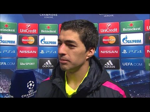 Luis Suarez on his brace vs Manchester City