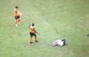 Wolves’ Sako sent off after Fallon d’Floor theatrics by Fernando Forestieri