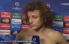 A topless David Luiz apologises for celebrating his goal on return to Stamford Bridge