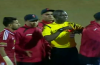 Stoic ref in Morocco scares the shit out of irate players simply by pulling out red card