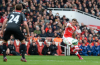 Fan footage of Mesut Ozil’s sumptuous free kick vs Liverpool