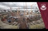 Time lapse of West Ham’s Olympic stadium roof being constructed