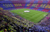 Barcelona’s pre match “We are ready” mosaic vs Bayern Munich