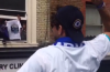 Humanitarian Diego Costa feeds the masses by lobbing celery from a bus