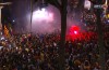 Thousand takes to the streets to celebrate Barcelona’s Copa del Rey victory