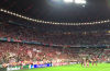 Rafinha posts footage of Bayern fans in fine voice after the final whistle despite exit